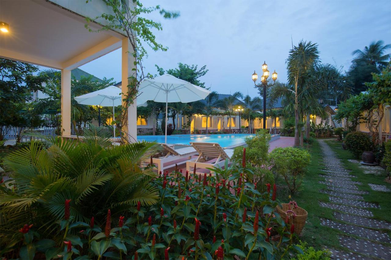 Blue Paradise Bungalow ฟู้โกว๊ก ภายนอก รูปภาพ